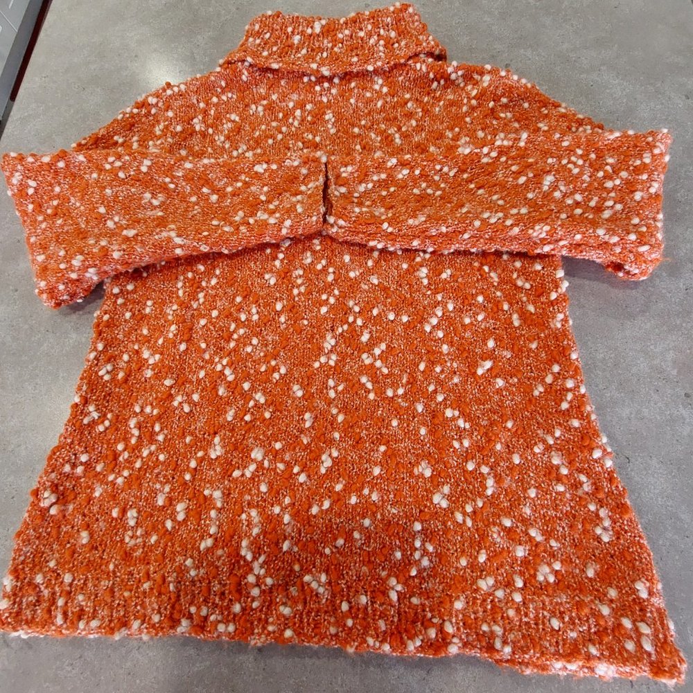 5/$25 Sale
Women's Open Weave Long Sleeves Turtleneck Pebble Design Sweater - Picture 6 of 9